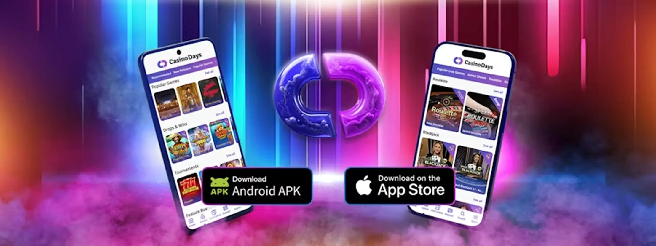 Casinodays — Mobile App - Android iOS