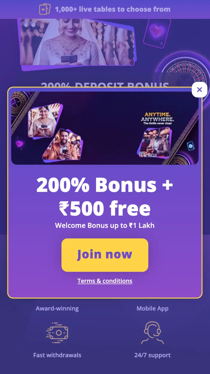 Casinodays — Casinodays mobile version